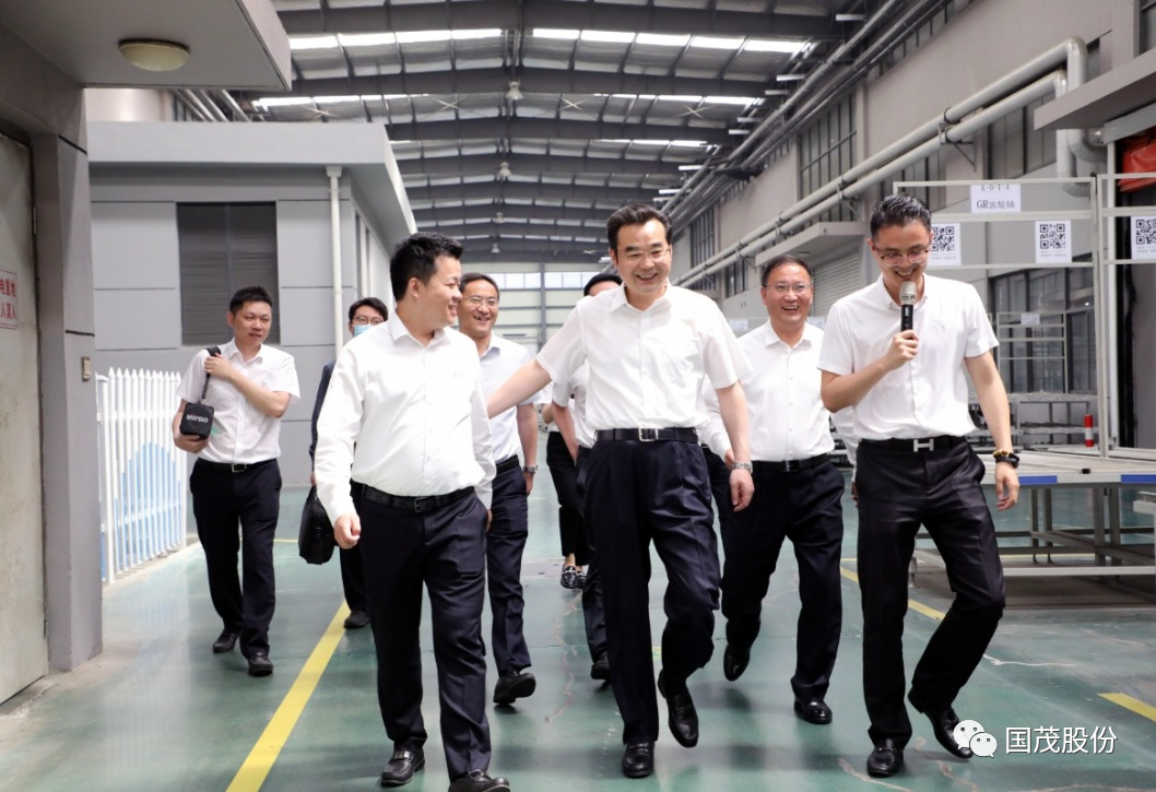 政企简讯|淮安市市长史志军到访龙8头号玩家